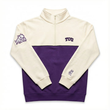 TCU Quarter Zip