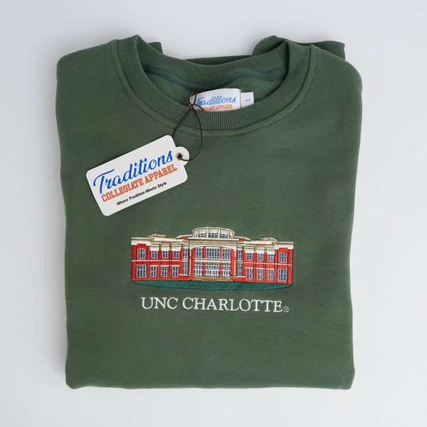 UNCC Charlotte大学 USA古着Tシャツ UNCC.Green_grande.jpg?v=1754550803
