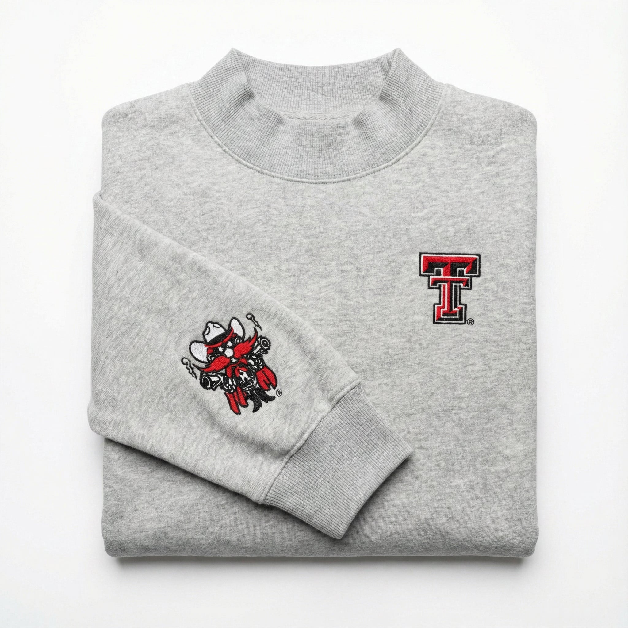 Texas Tech Mock Neck