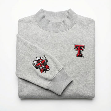Texas Tech Mock Neck