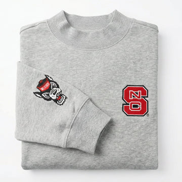 NC State Mock Neck