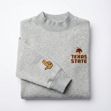 Texas State Mock Neck