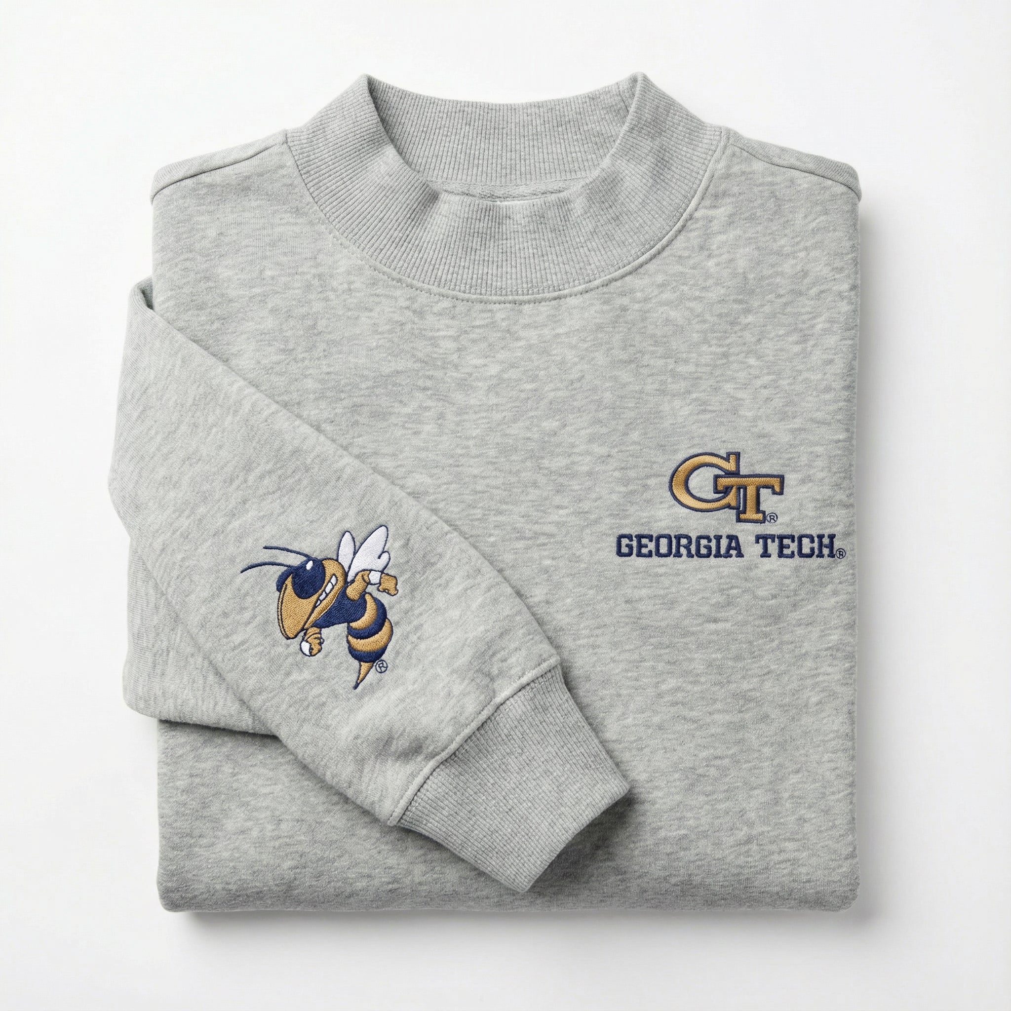 Georgia Tech Mock Neck