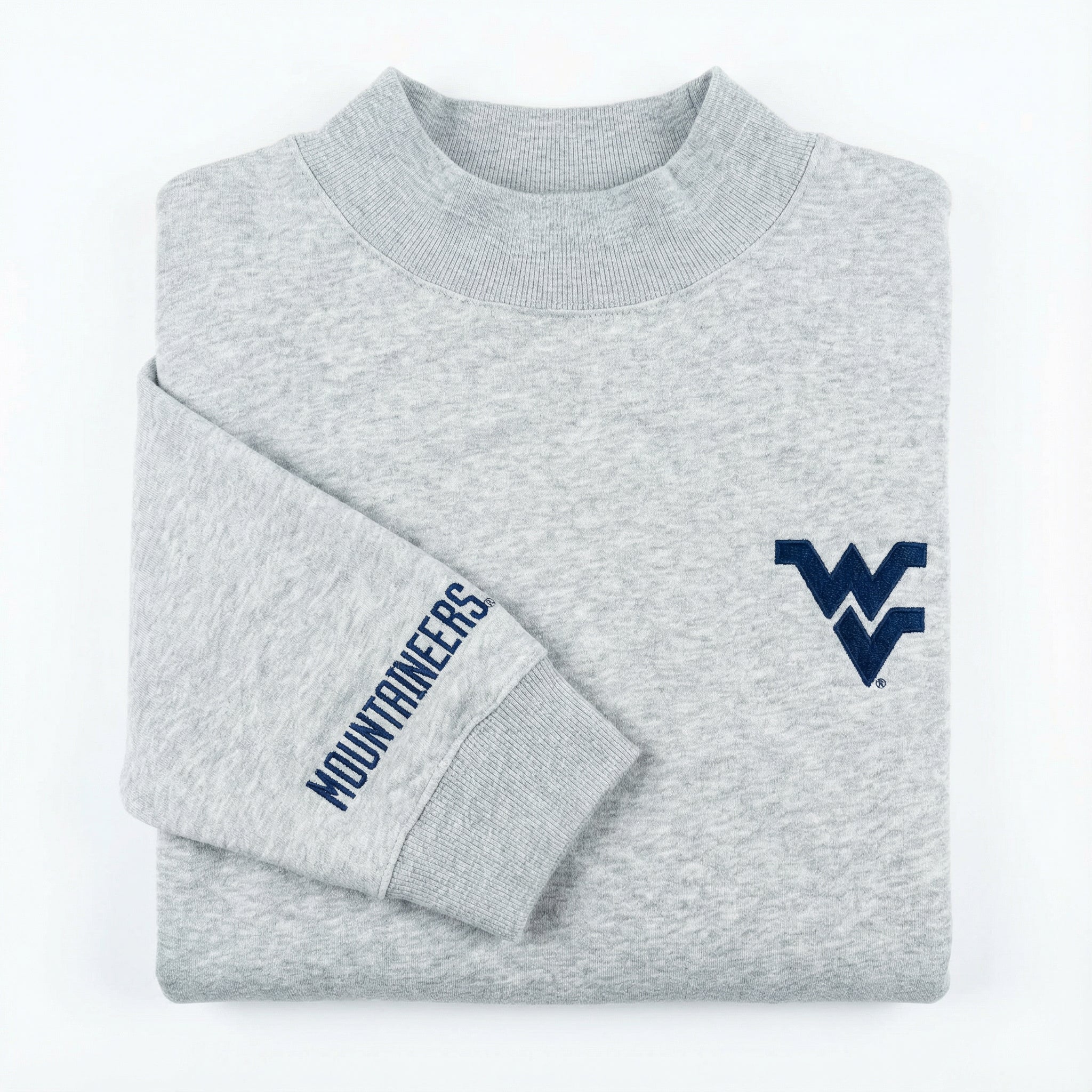 WVU Mock Neck | Traditions Collegiate Apparel