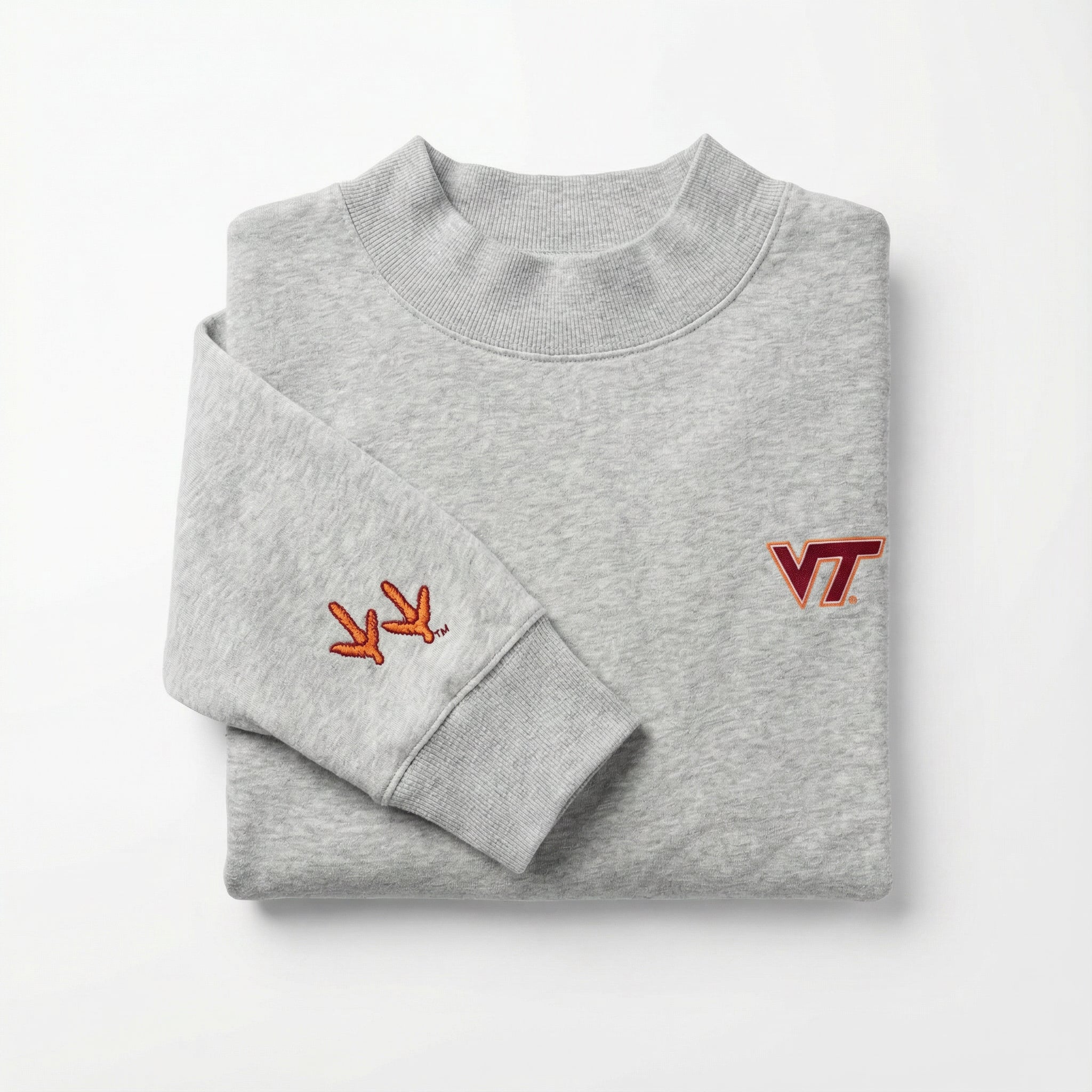 Virginia Tech Mock Neck