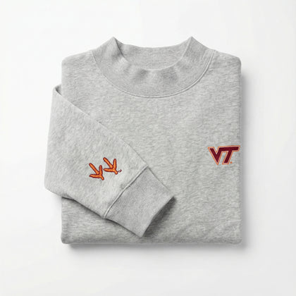 Virginia Tech Oversized Mock Neck