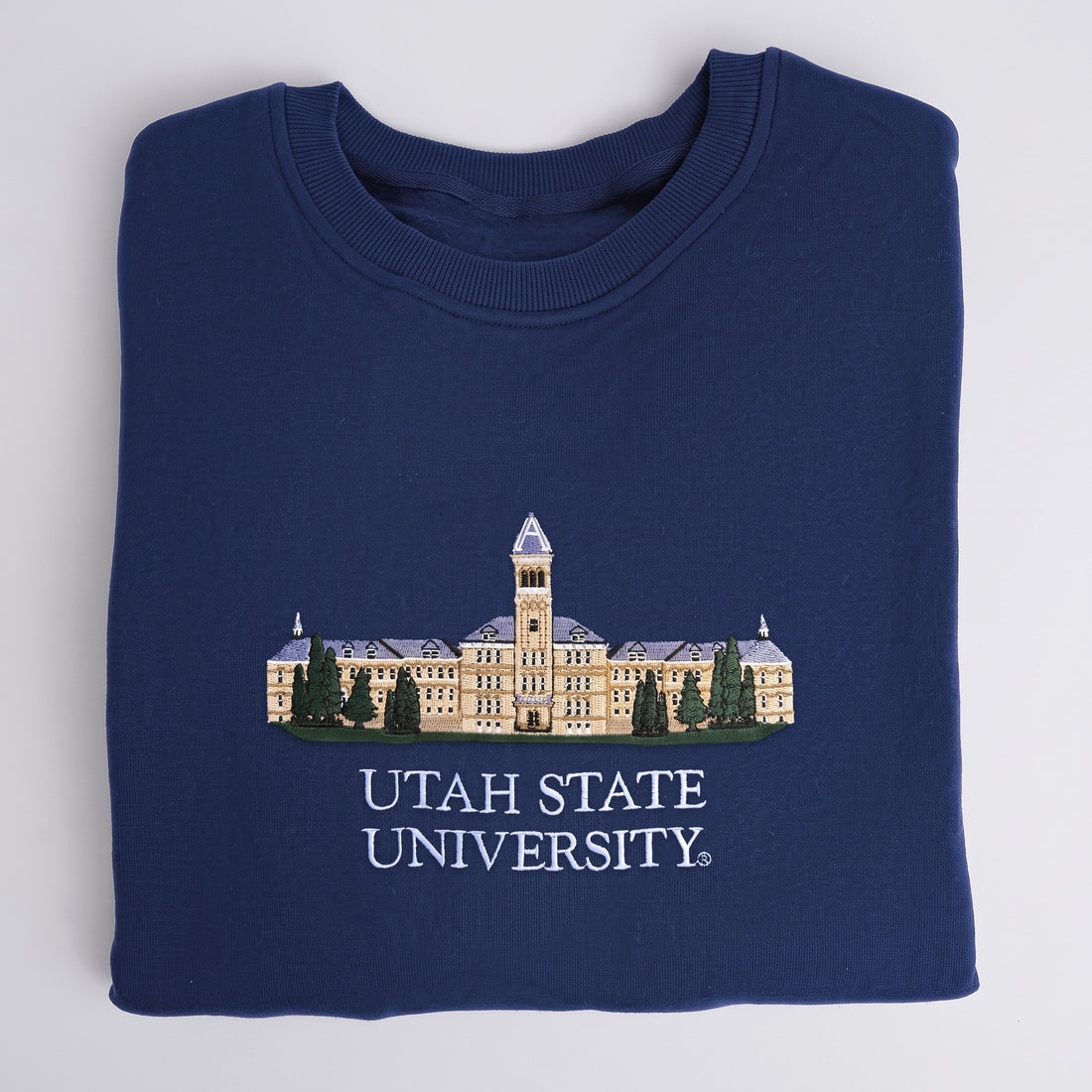 Utah State Crewneck, Navy