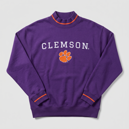 Clemson Gameday Mockneck