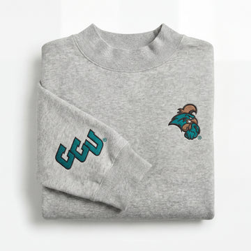 Coastal Carolina Oversized Mock Neck