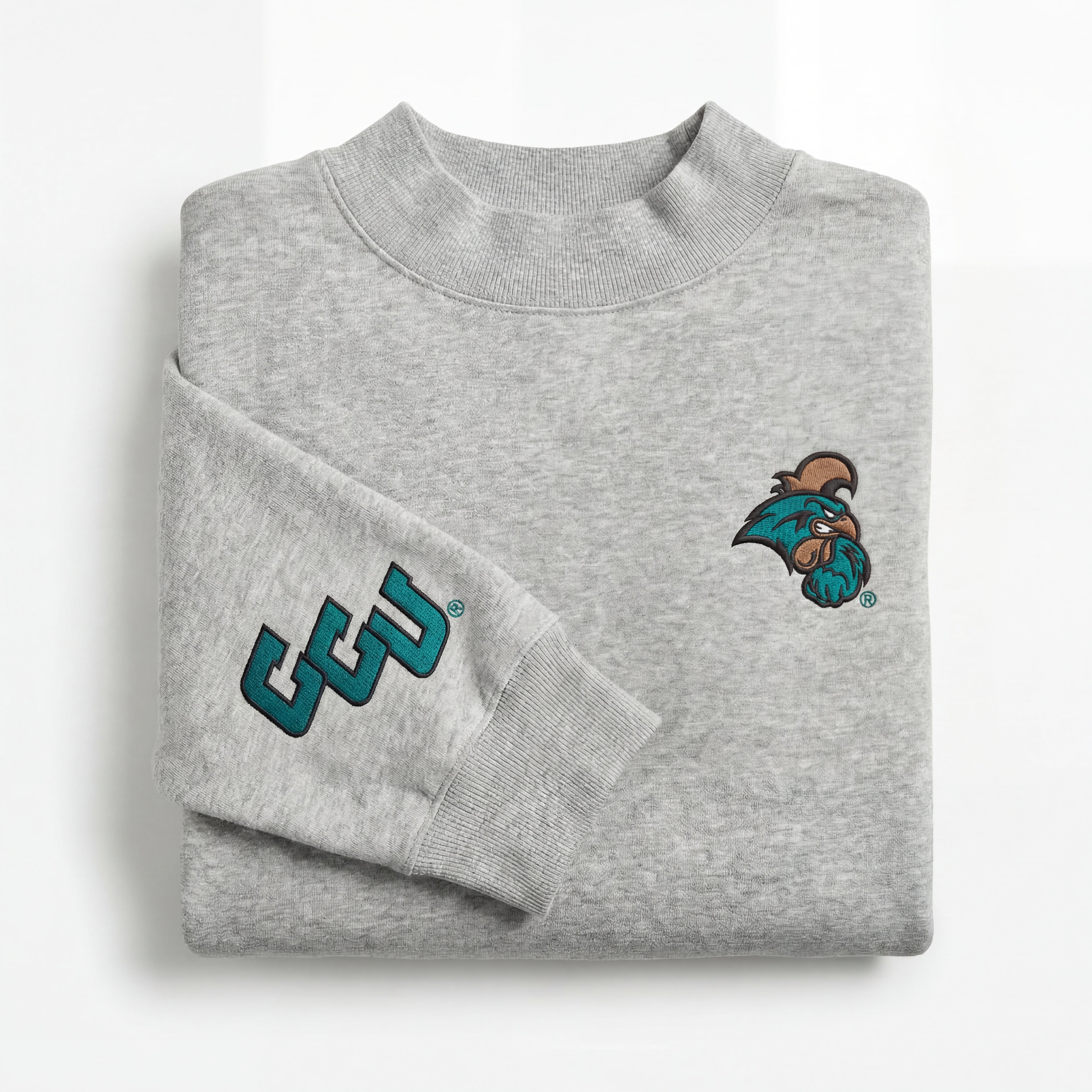 Coastal Carolina Oversized Mock Neck