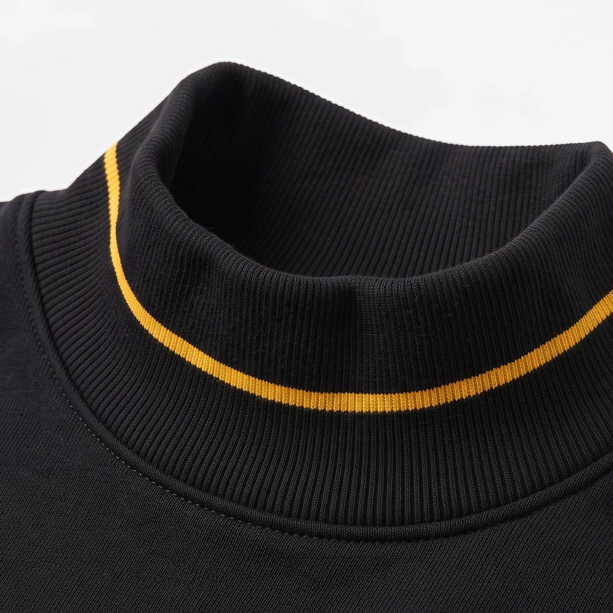 Iowa Gameday Mockneck collar detail