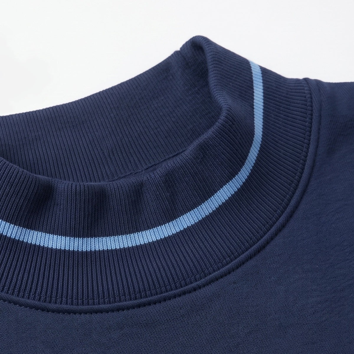 Johns Hopkins Gameday Mockneck collar detail