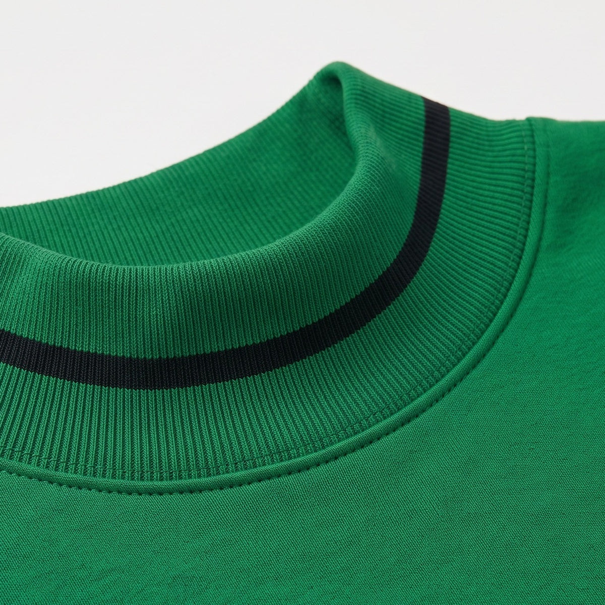 North Texas Gameday Mockneck collar detail