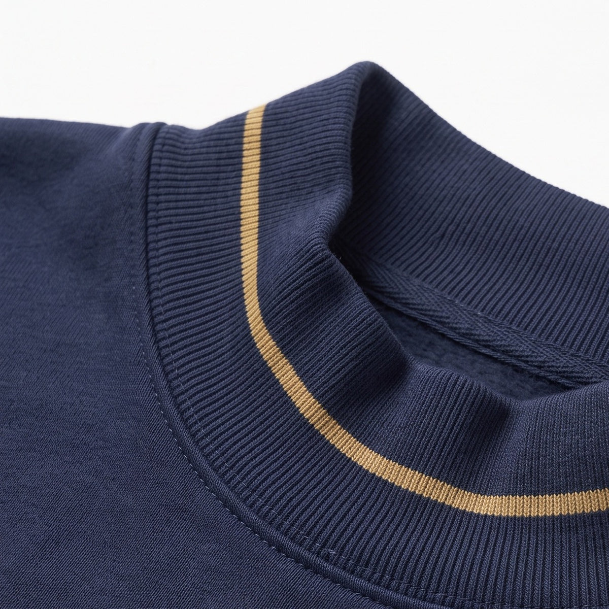 Georgia Tech Gameday Mockneck collar detail