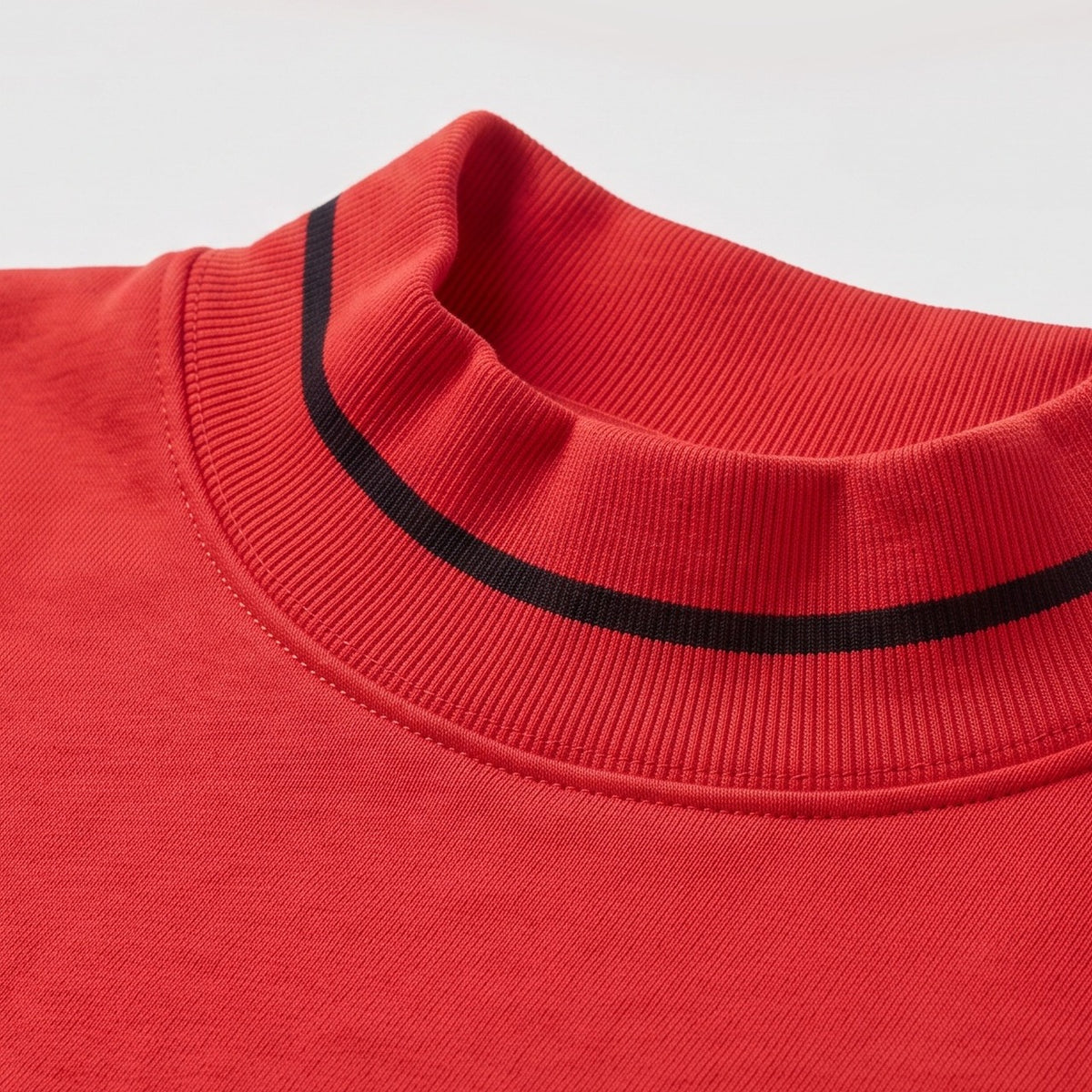 Texas Tech Gameday Mockneck collar detail