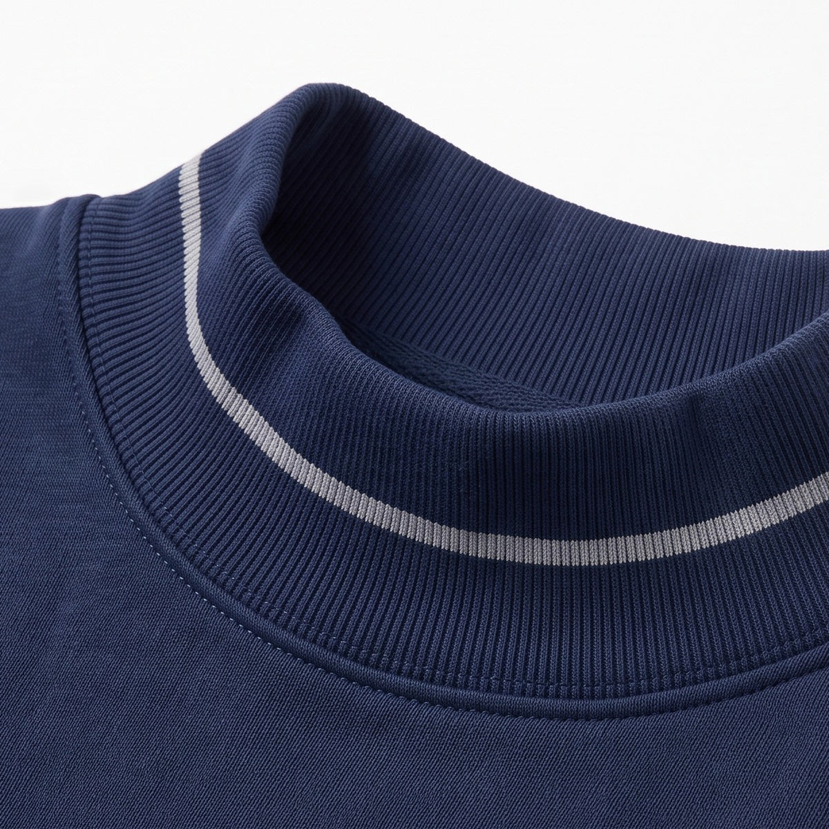 Georgetown Gameday Mockneck collar detail