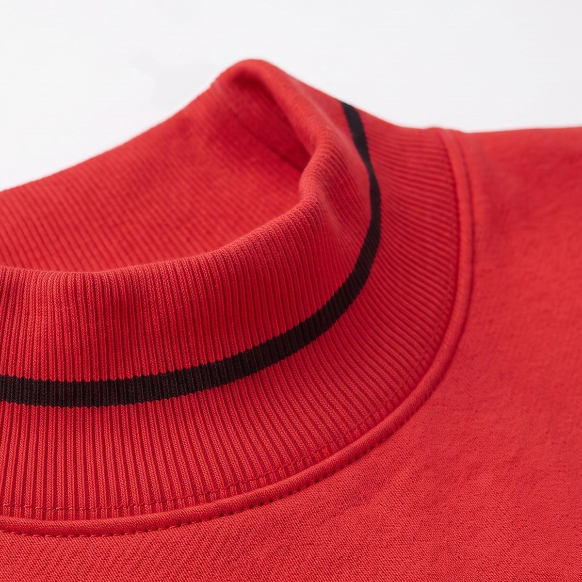 NC State Gameday Mockneck collar detail