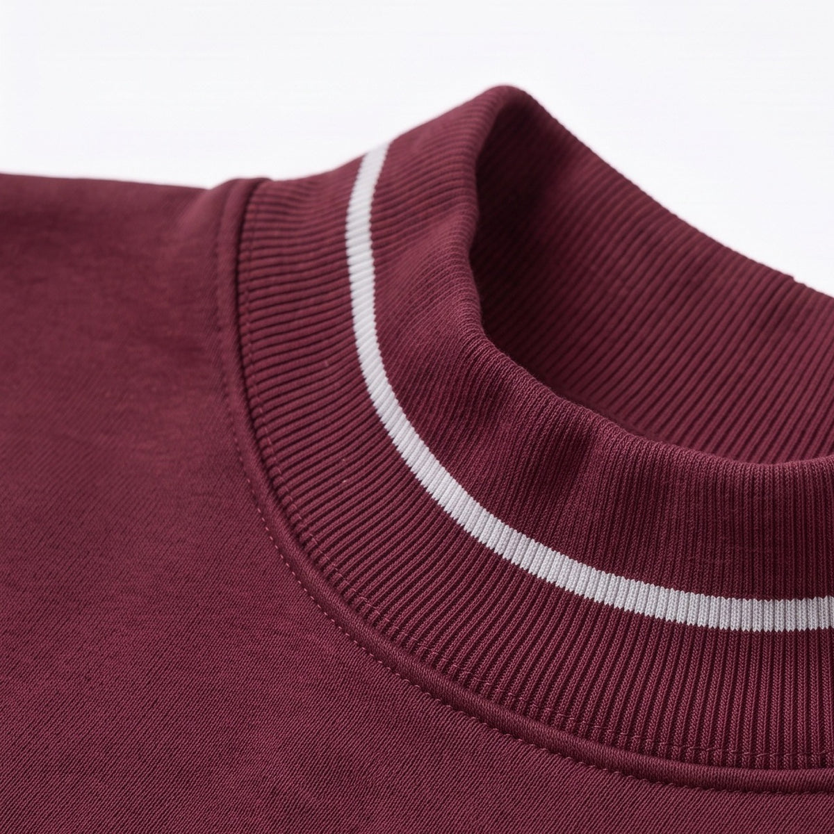 Mississippi State Gameday Mockneck collar detail