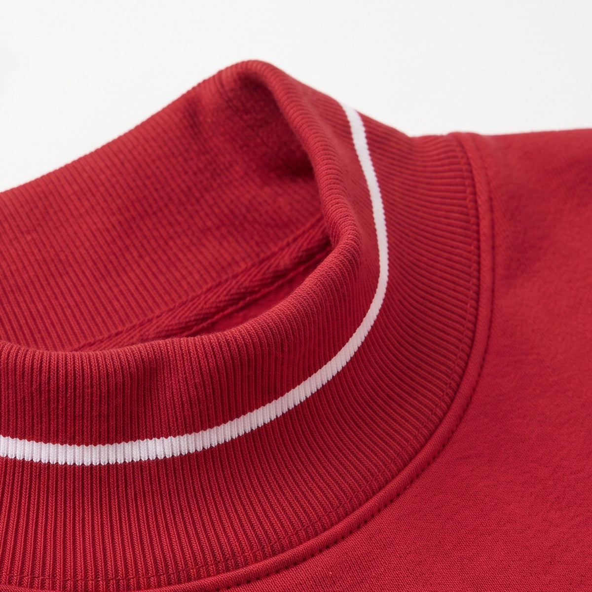Utah Gameday Mockneck collar detail