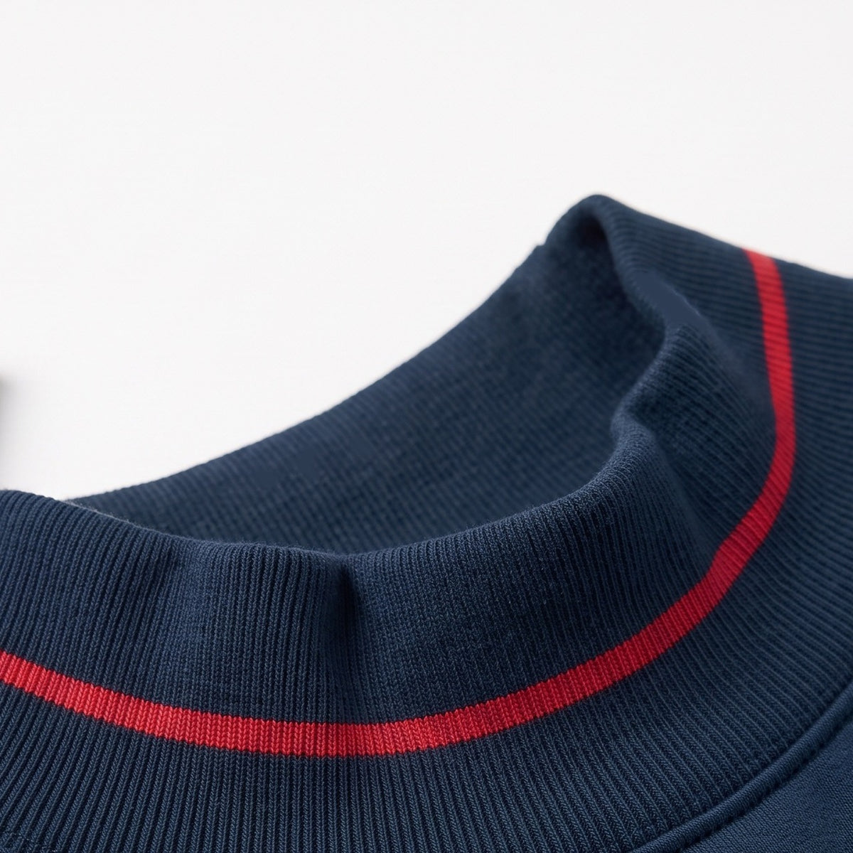 Howard Gameday Mockneck collar detail