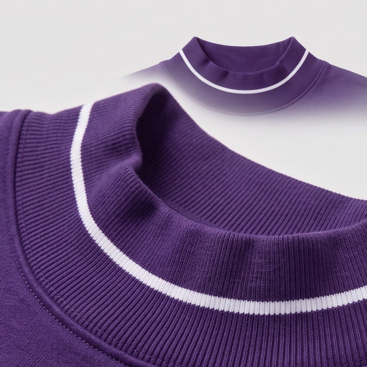 Kansas State Gameday Mockneck collar detail