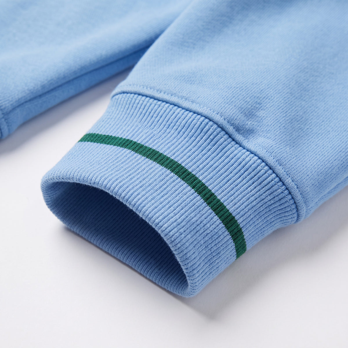 Tulane Gameday Mockneck cuff detail