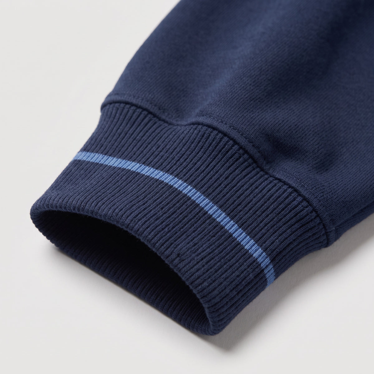 Yale Gameday Mockneck cuff detail