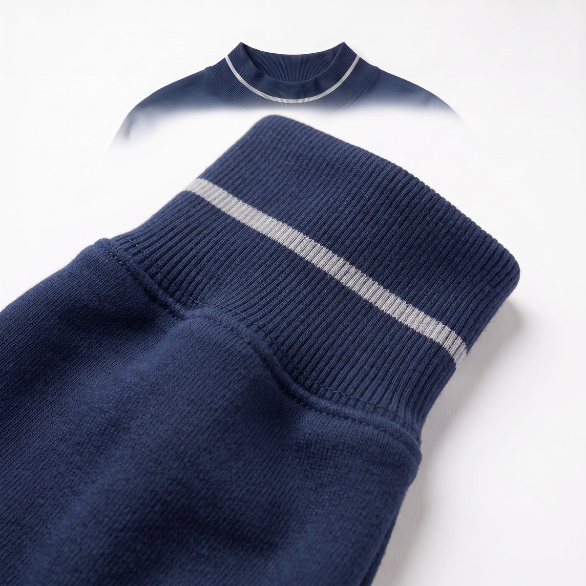 Georgetown Gameday Mockneck cuff detail