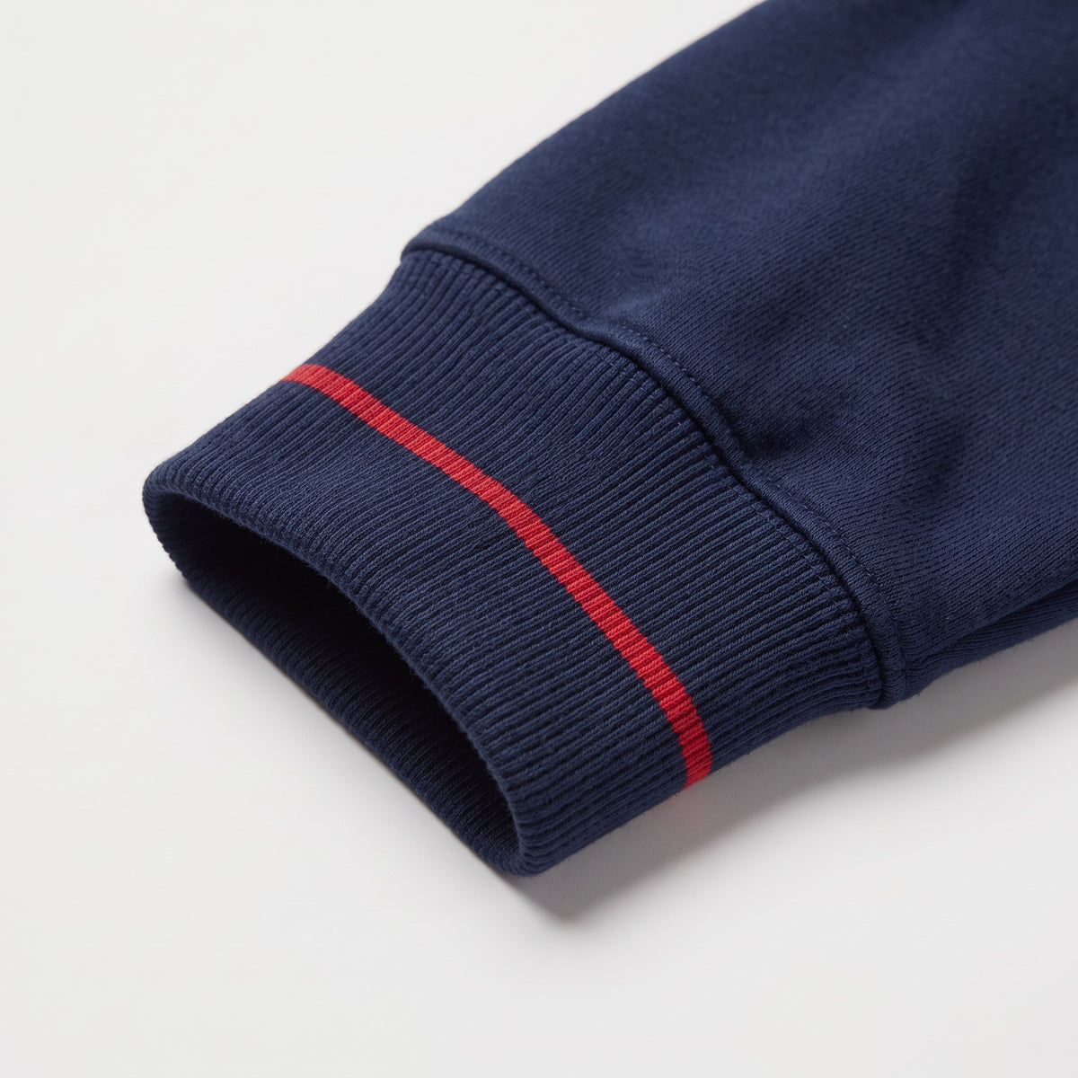 UCONN Gameday Mockneck cuff detail