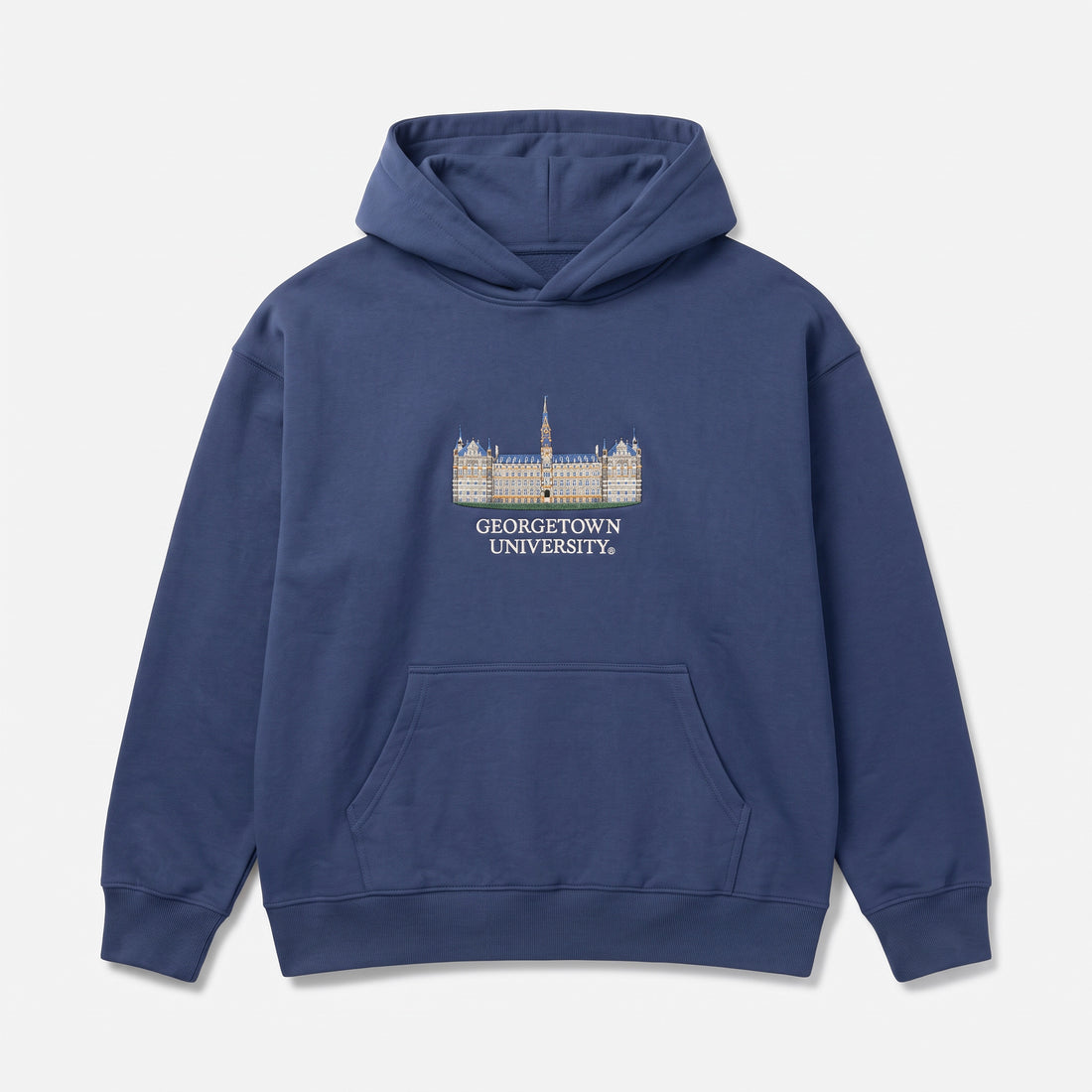 Georgetown Building Hoodie, front
