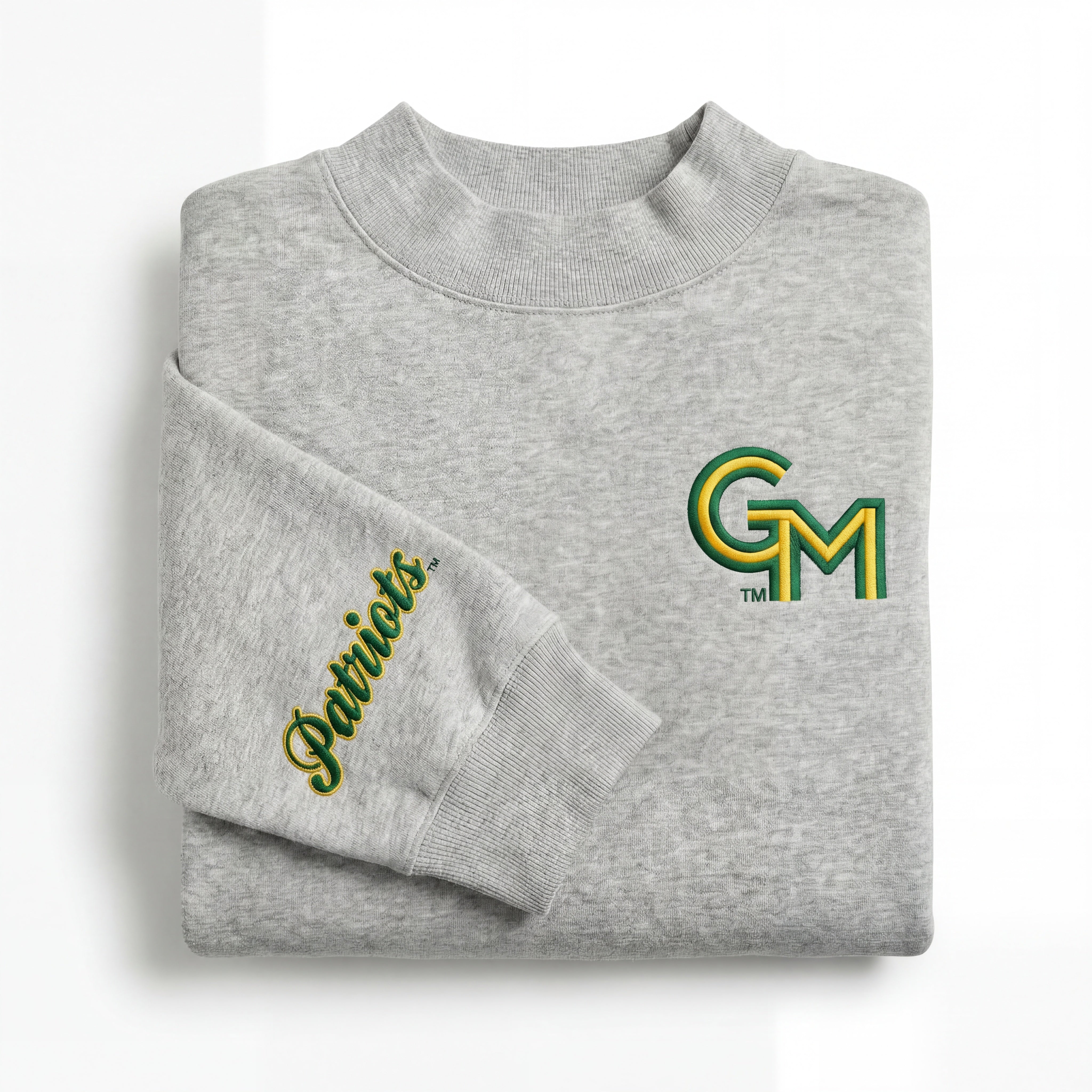 George Mason Oversized Mock Neck
