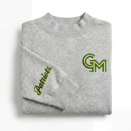 George Mason Oversized Mock Neck