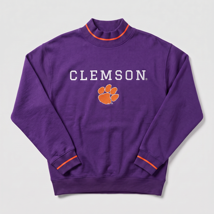 Clemson Gameday Mockneck