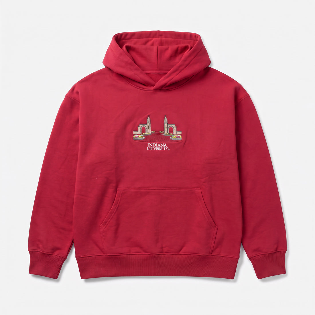 Indiana Building Hoodie, front