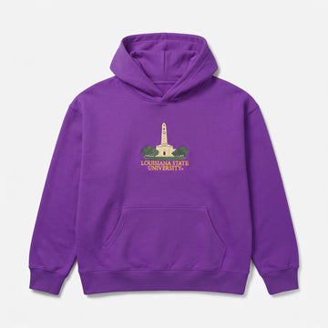 LSU Building Hoodie, front