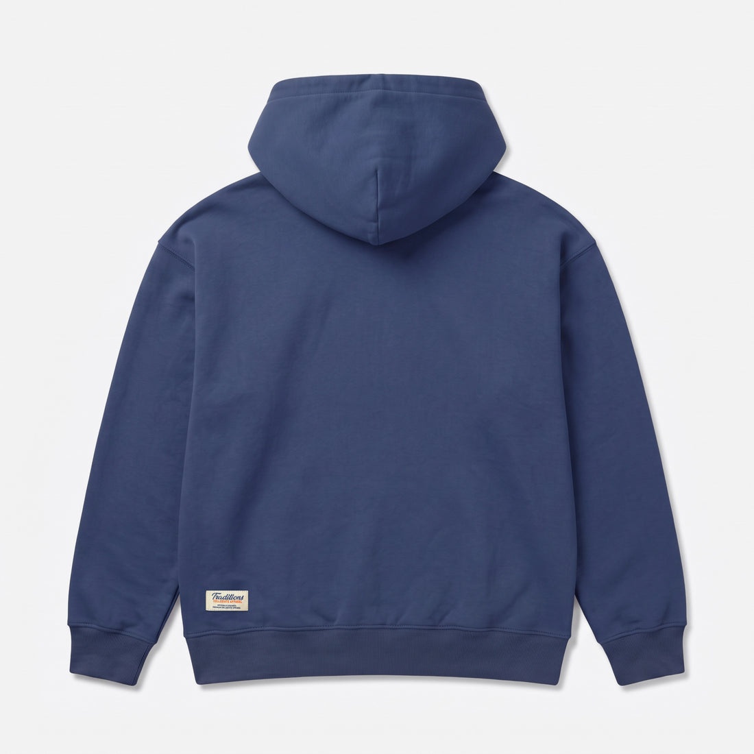 Navy Building Hoodie, front