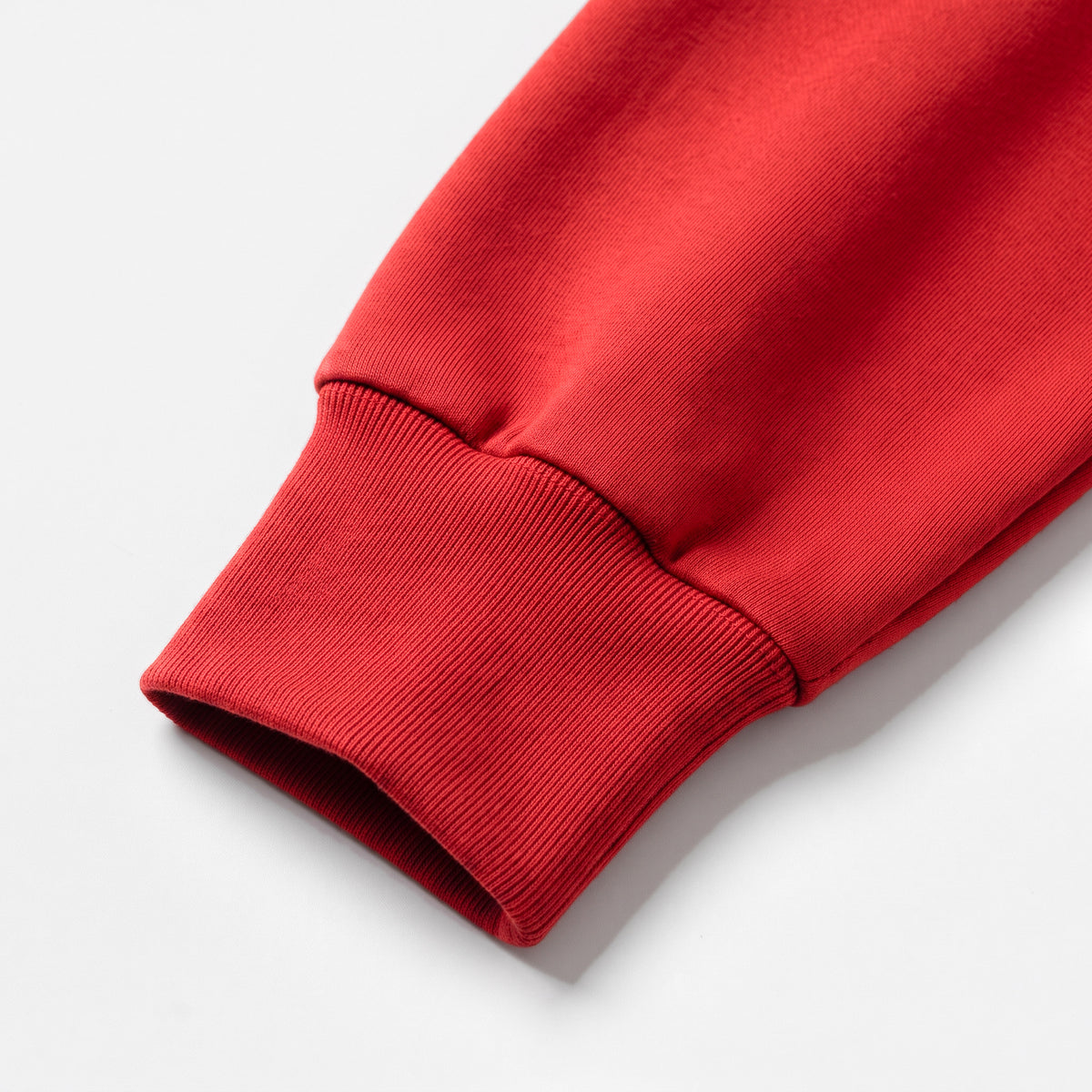 NC State Building Hoodie, ribbed cuff detail