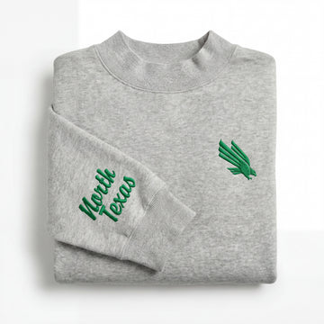 North Texas Oversized Mock Neck