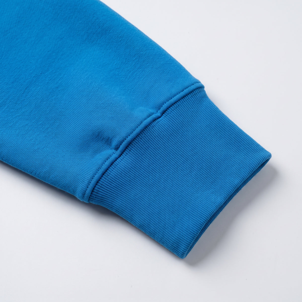 Ole Miss Building Hoodie, ribbed cuff detail