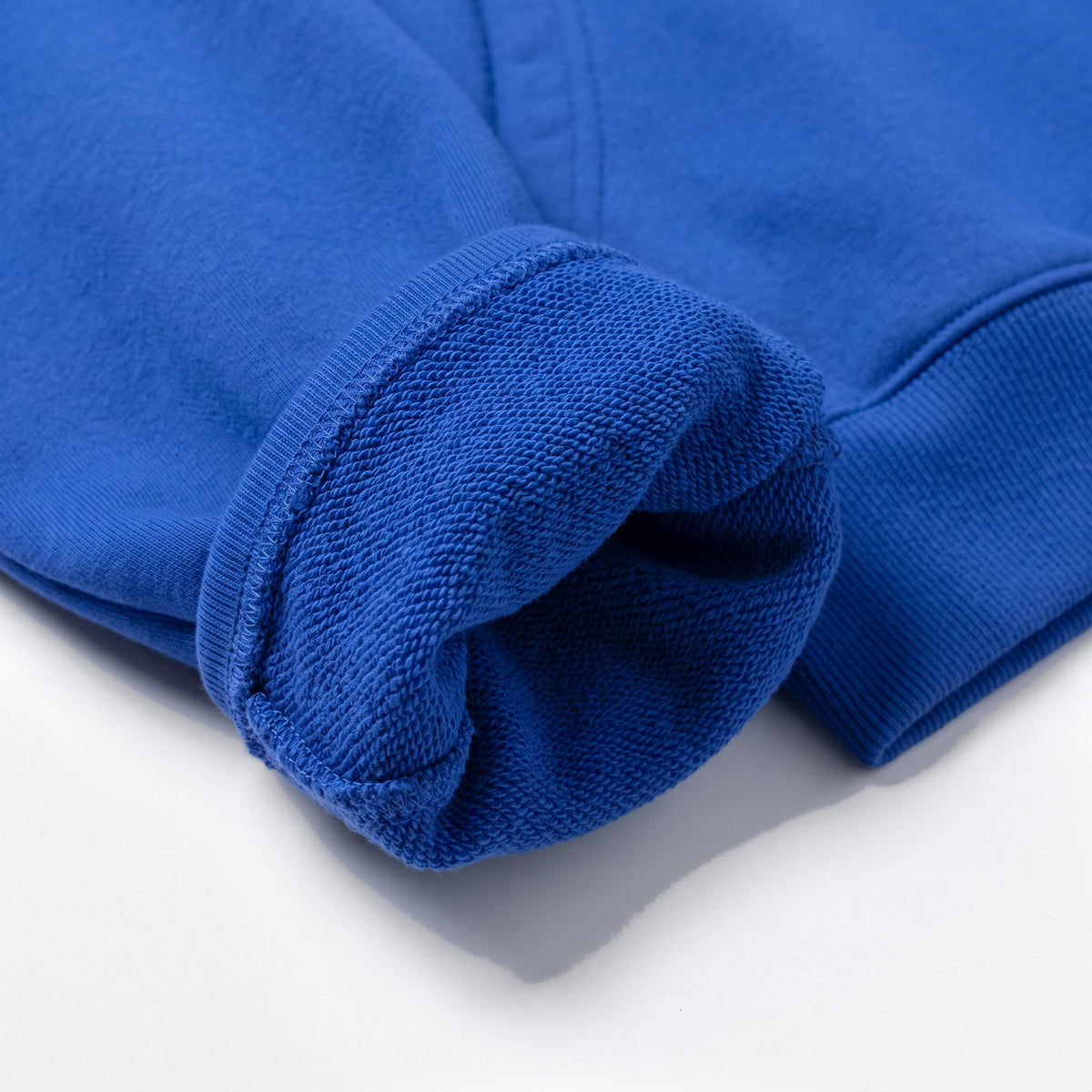Pittsburgh Building Hoodie, french terry interior detail