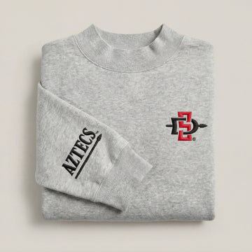 San Diego State Oversized Mock Neck
