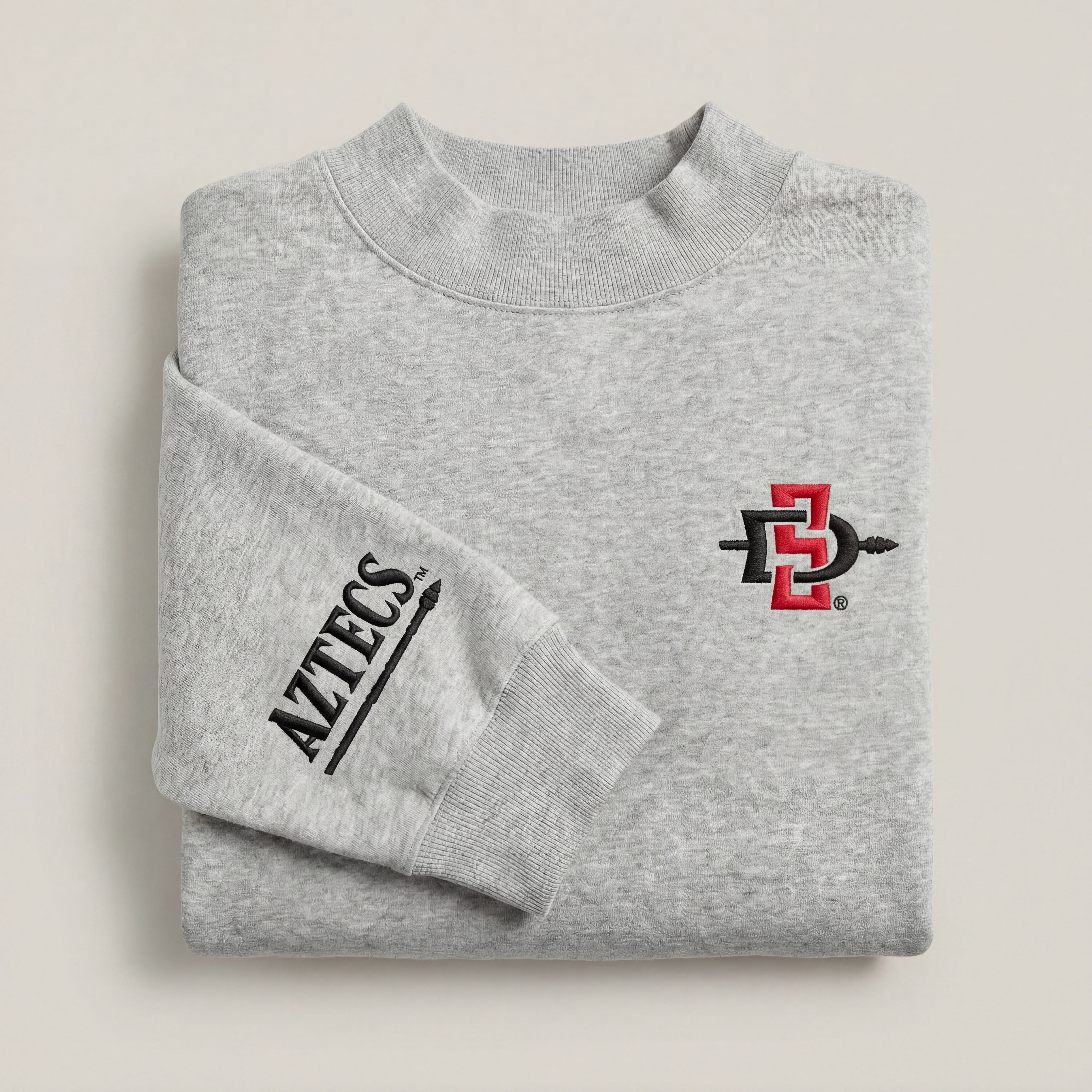 San Diego State Oversized Mock Neck