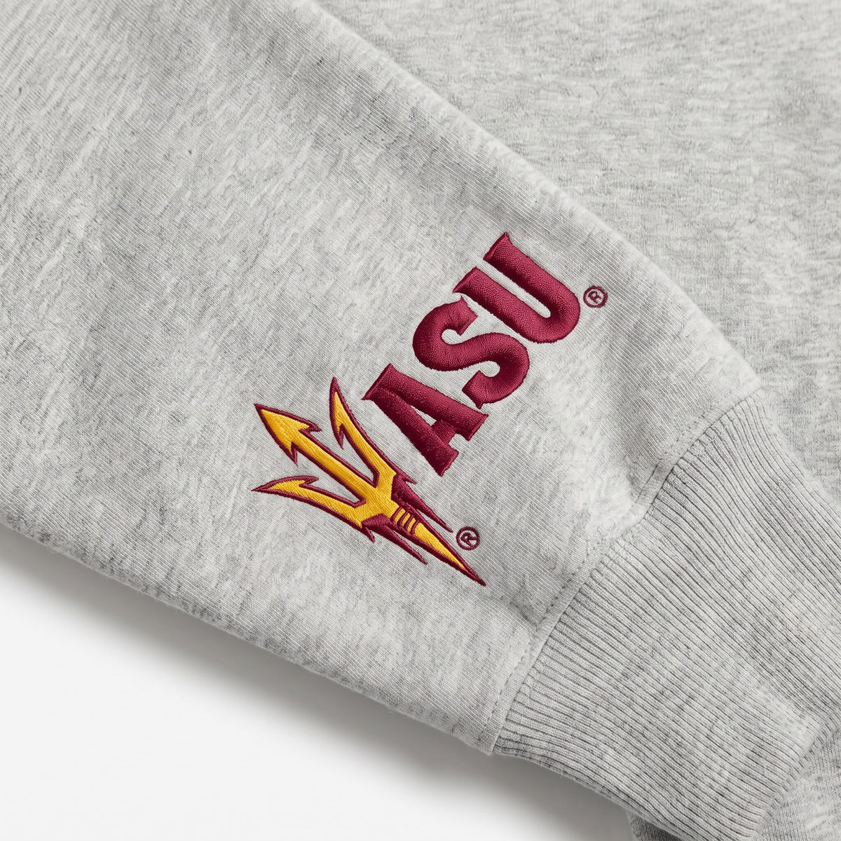 Arizona State Sideline Mockneck sleeve logo detail