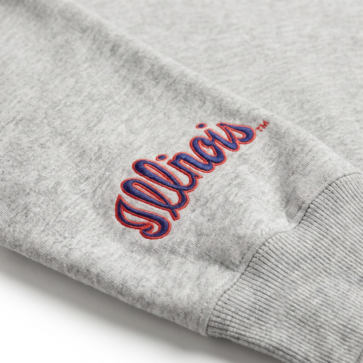 Illinois Sideline Mockneck sleeve logo detail