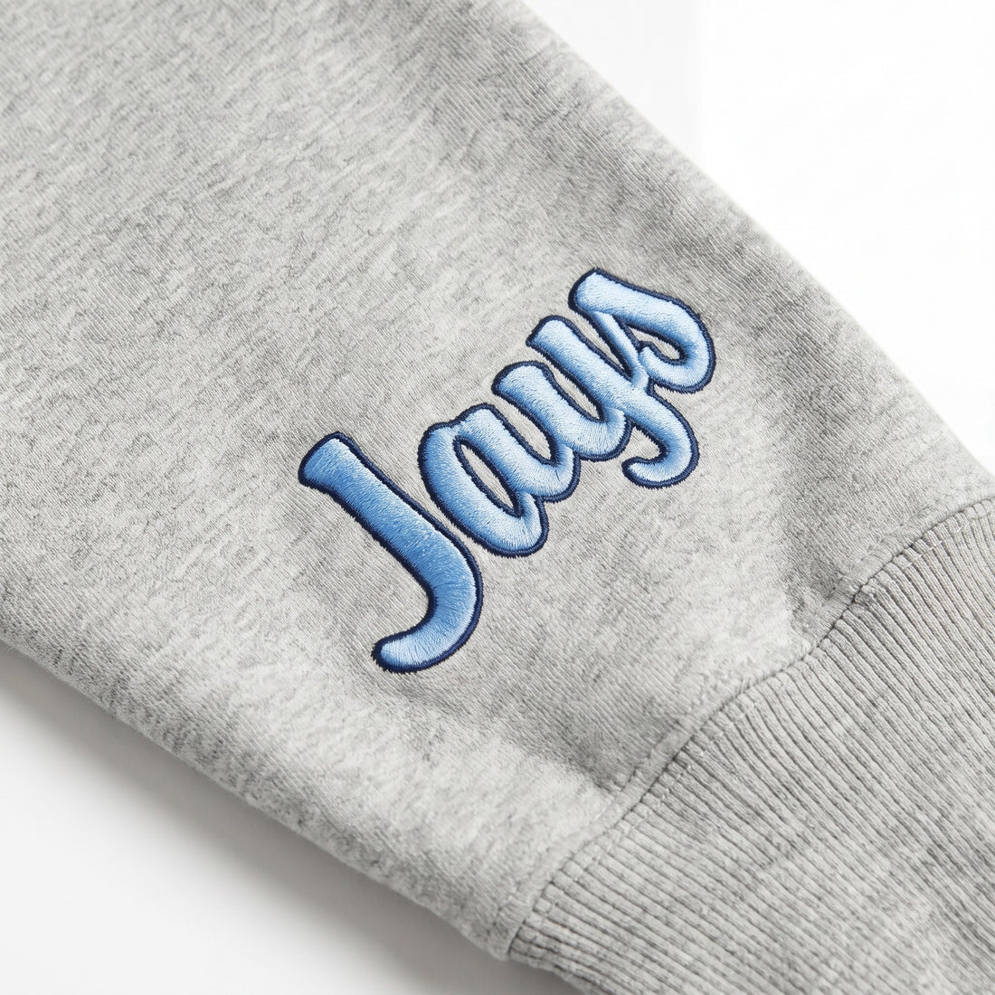 Johns Hopkins Sideline Mockneck sleeve logo detail