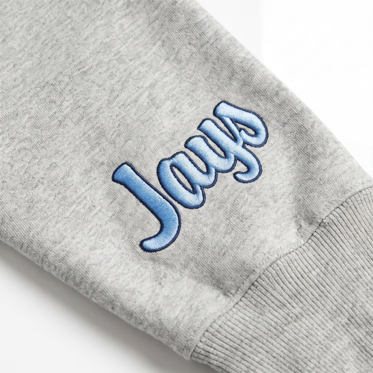 Johns Hopkins Sideline Mockneck sleeve logo detail
