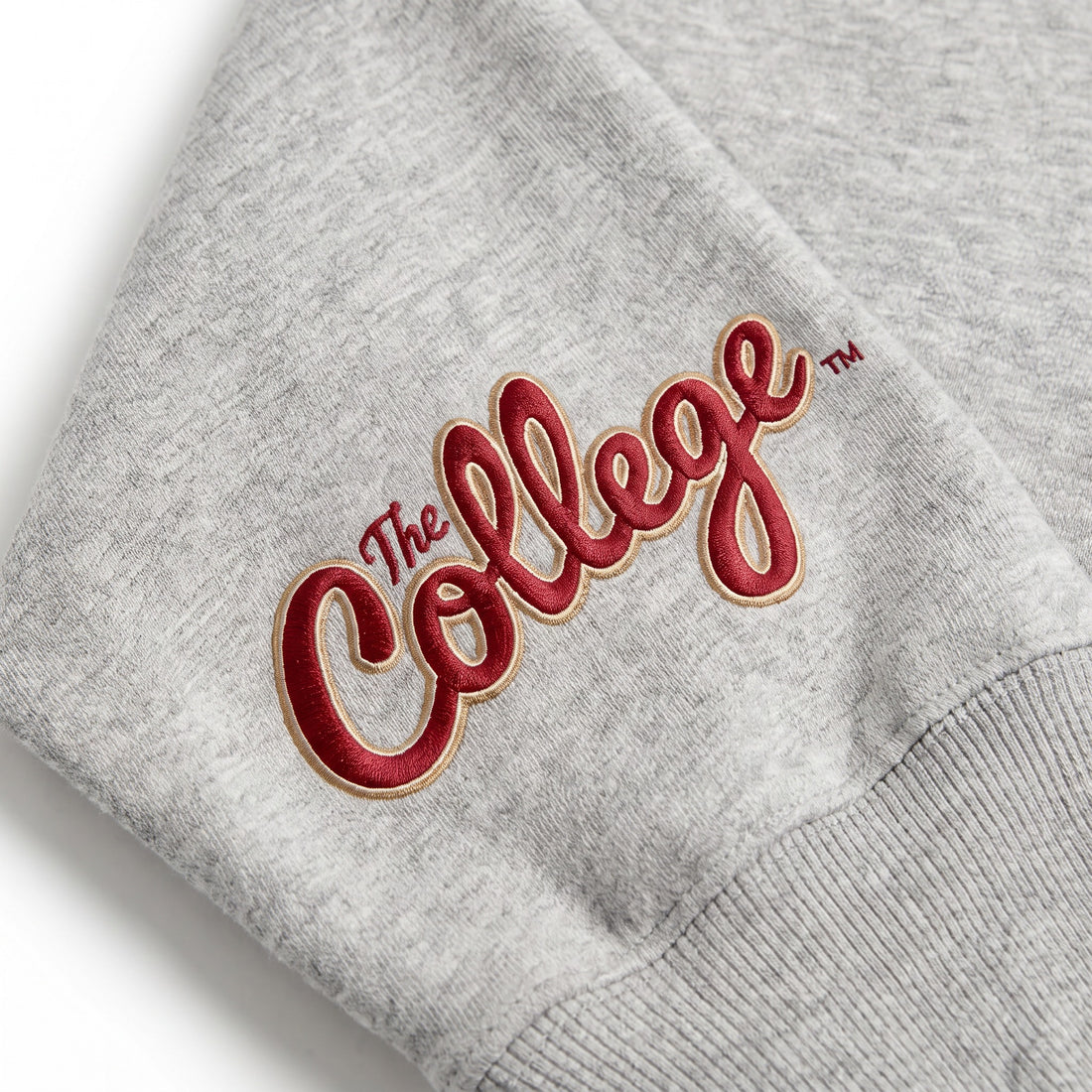 Charleston Sideline Mockneck sleeve logo detail