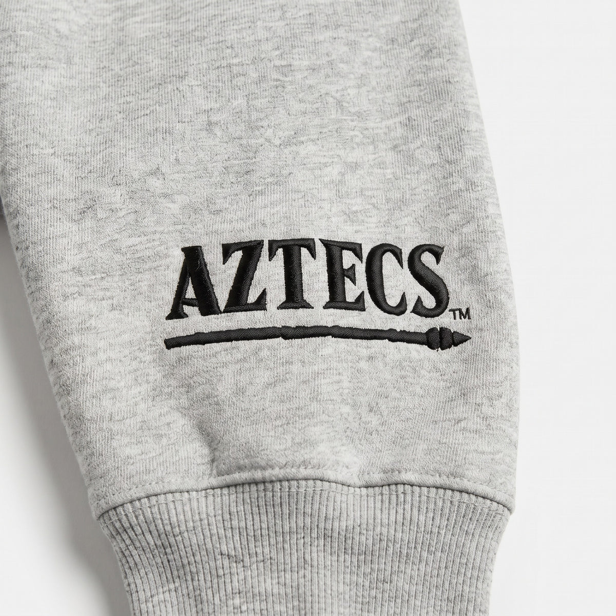 San Diego State Sideline Mockneck sleeve logo detail