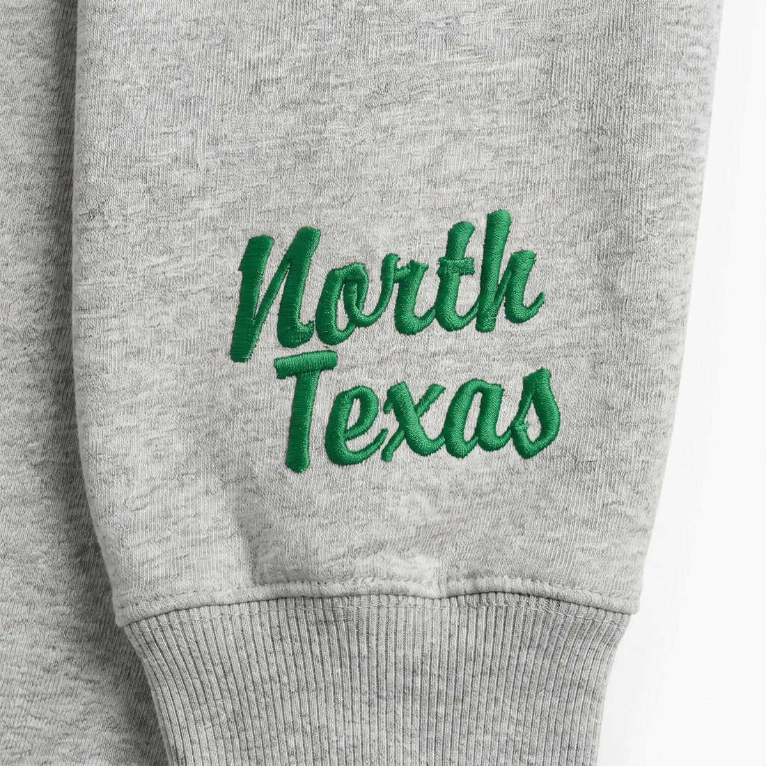 North Texas Sideline Mockneck sleeve logo detail