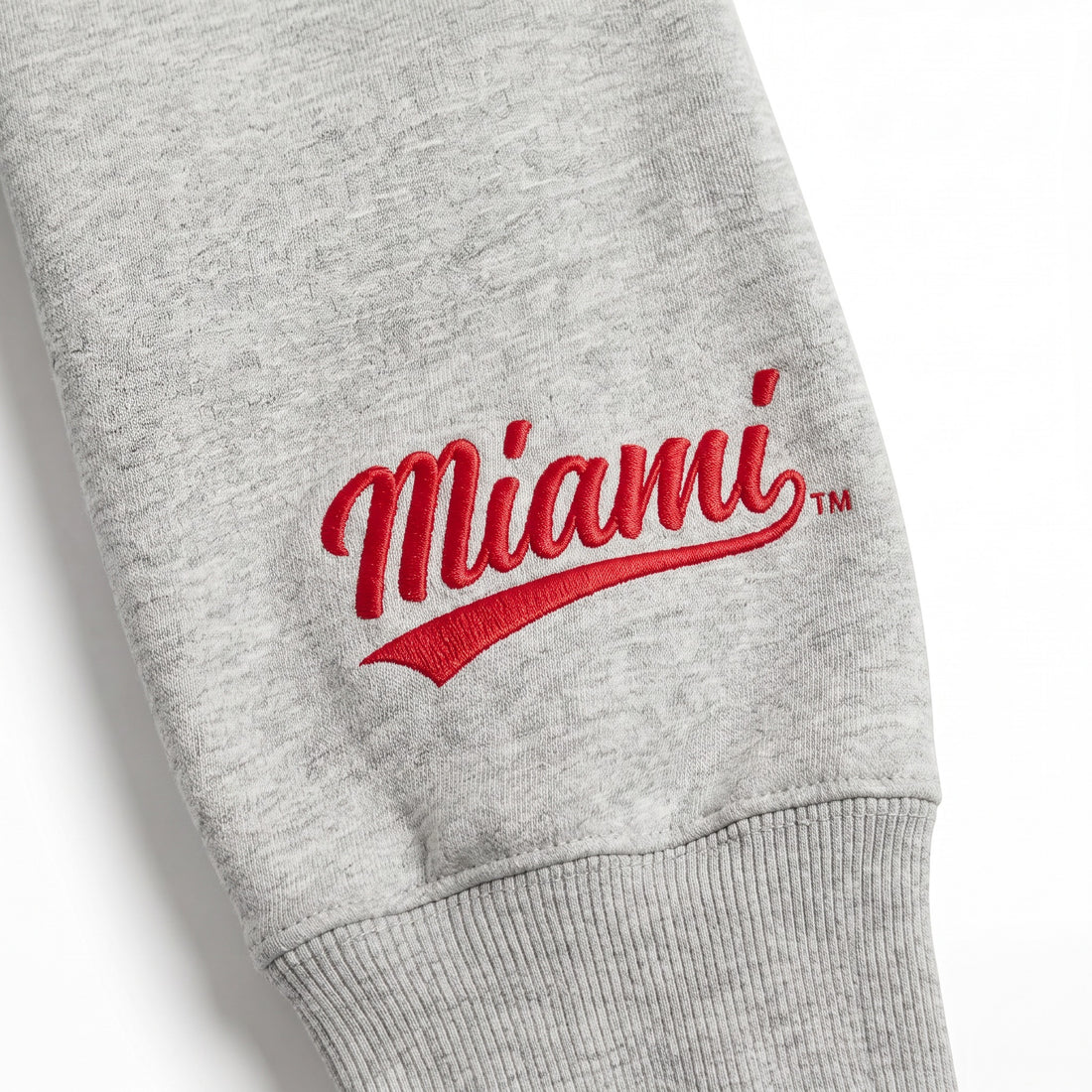 Miami Sideline Mockneck sleeve logo detail